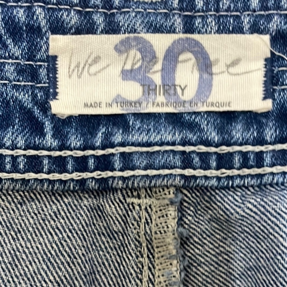 Free People Wide-Leg Blue Jeans - Picture 5 of 5